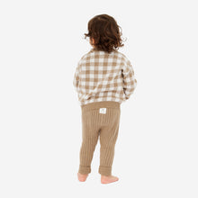 Load image into Gallery viewer, Kynd Baby Chunky Rib Knit Pant - Caramel Marle