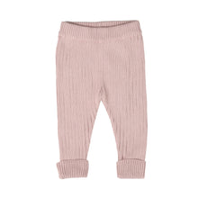 Load image into Gallery viewer, Kynd Baby Chunky Rib Knit Pant - Dusty Lilac