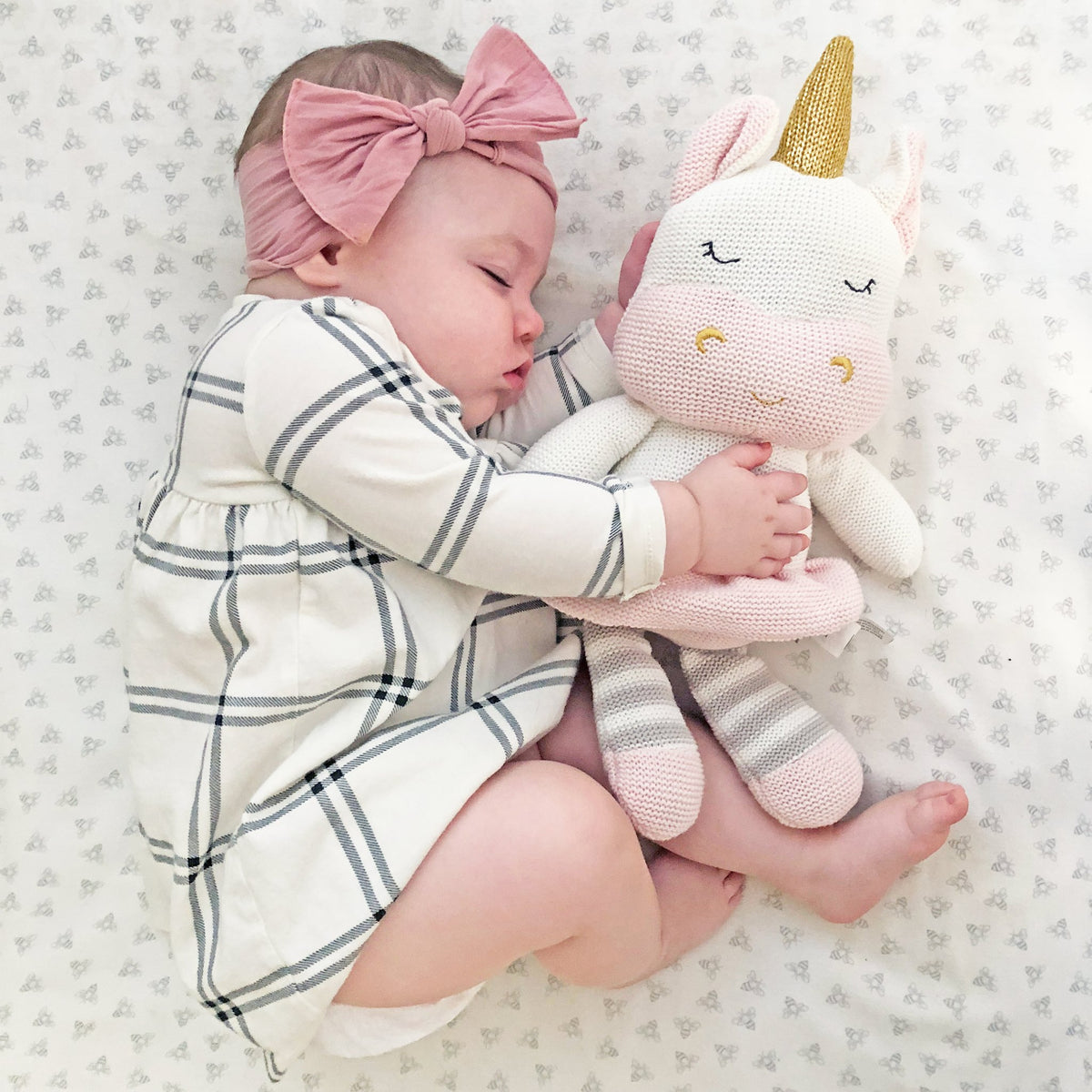 Baby girl unicorn outfit top