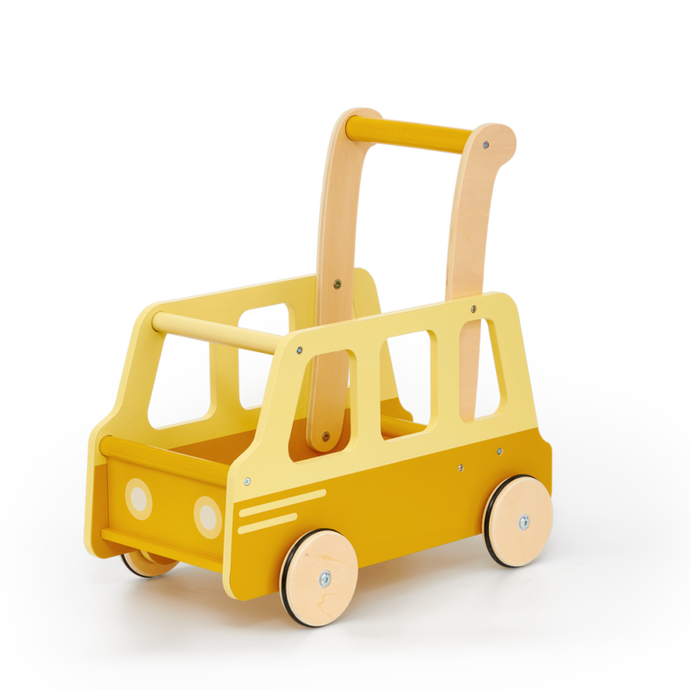 Moover Push Truck - Yellow School Bus
