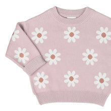Load image into Gallery viewer, Kynd Baby Jacquard Knit Jumper - Paper Daisy
