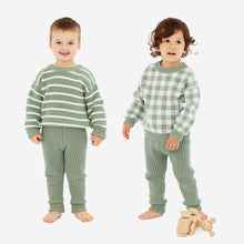 Load image into Gallery viewer, Kynd Baby Chunky Rib Knit Pant - Sage